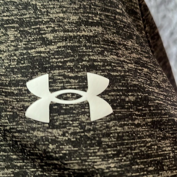 Under Armour Army Green/Black Quarter-Zip Tech Pullover - Picture 2 of 6